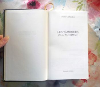 LES TAMBOURS DE L'AUTOMNE de Diana GABALDON Ed. France Loisirs