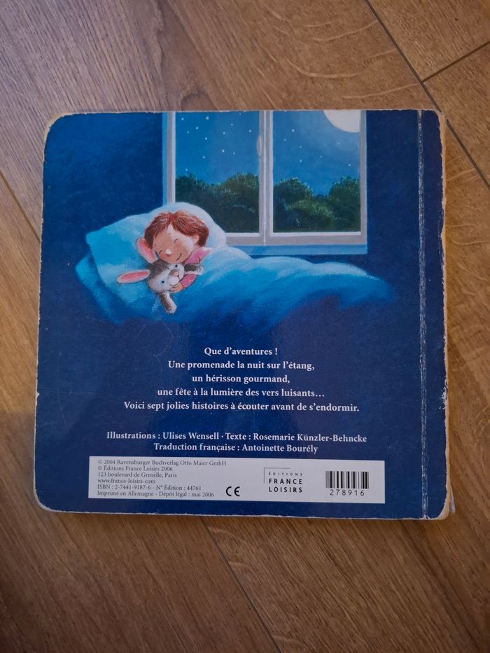 Livre cartonné Histoires courtes pour s'endormir en bon état - photo numéro 2