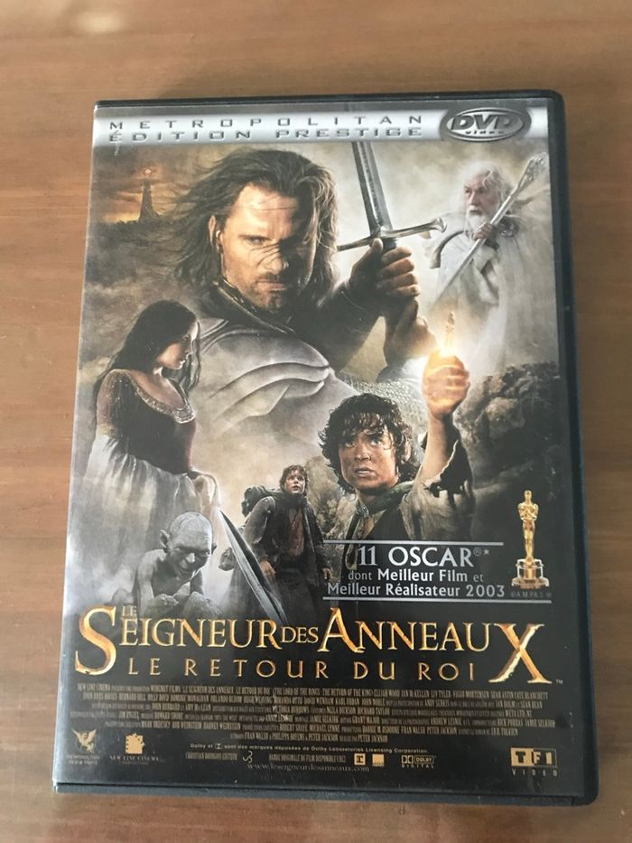 DVD Le Seigneur des Anneaux Le retour du roi