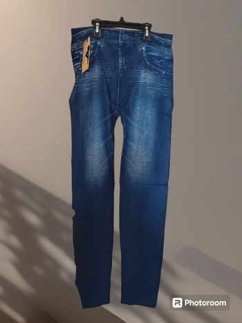 Legging effet jeans