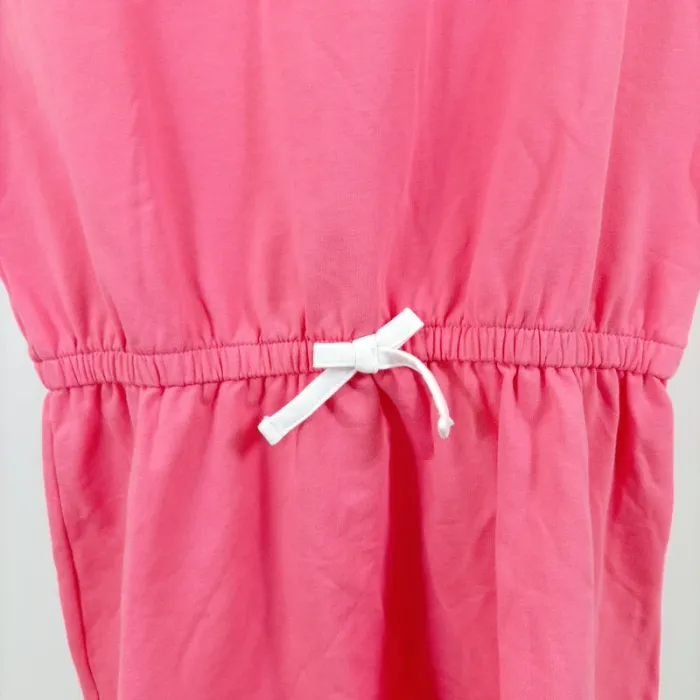 Robe rose corail fille Okaïdi 10 ans – taille 140 cm, cordon à la taille A1096 - photo numéro 5