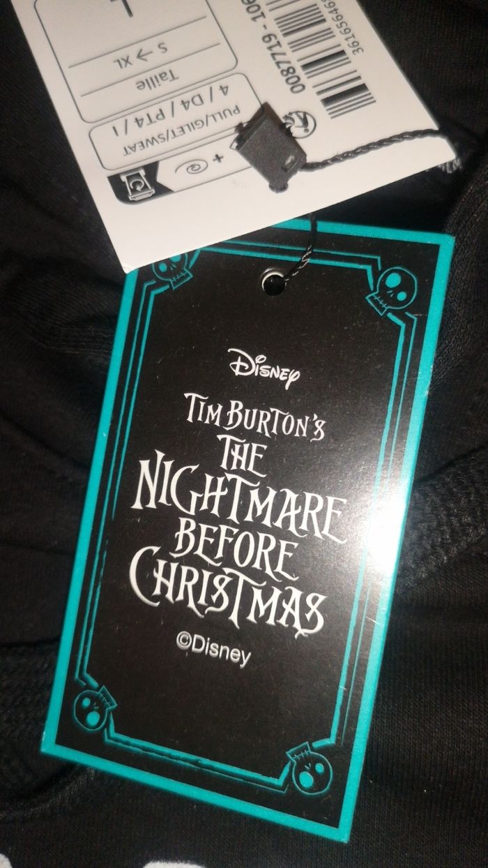 Sweet a capuche letrange noel de monsieur jack - photo numéro 6