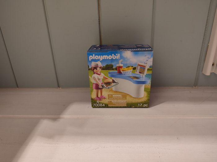 playmobil 70084 Serveuse avec comptoir