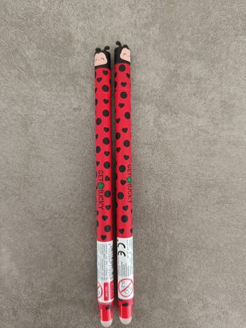 Stylos legami neufs coccinelles