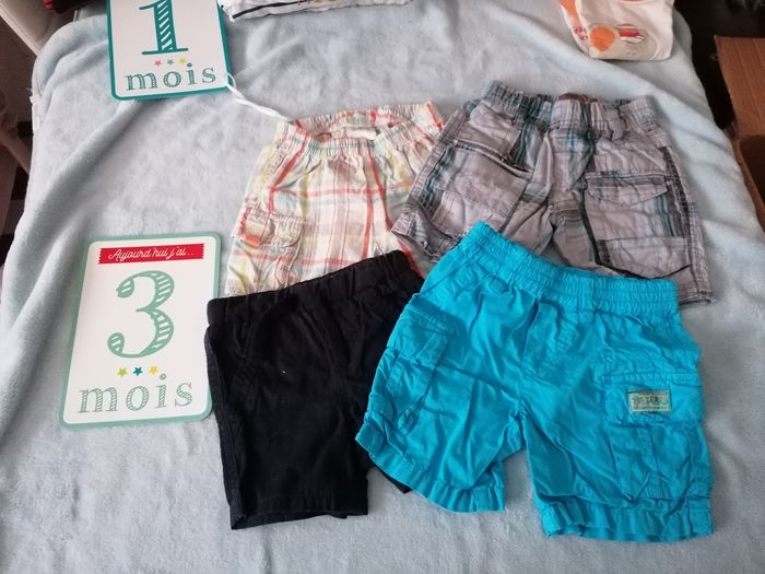 Short 3 mois garçon