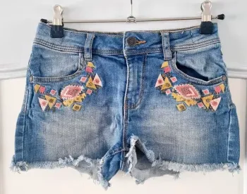 Short en jean Marks & Spencer, taille 8/9 ans