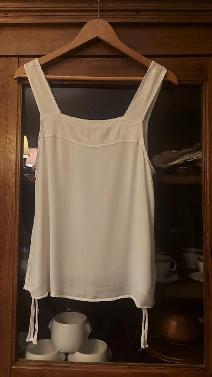 Top blanc t 40 H e M