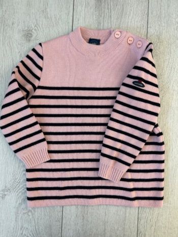 Pull Saint James rose 8 ans