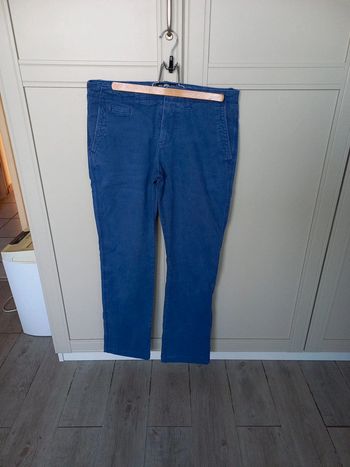 Pantalon bleu homme