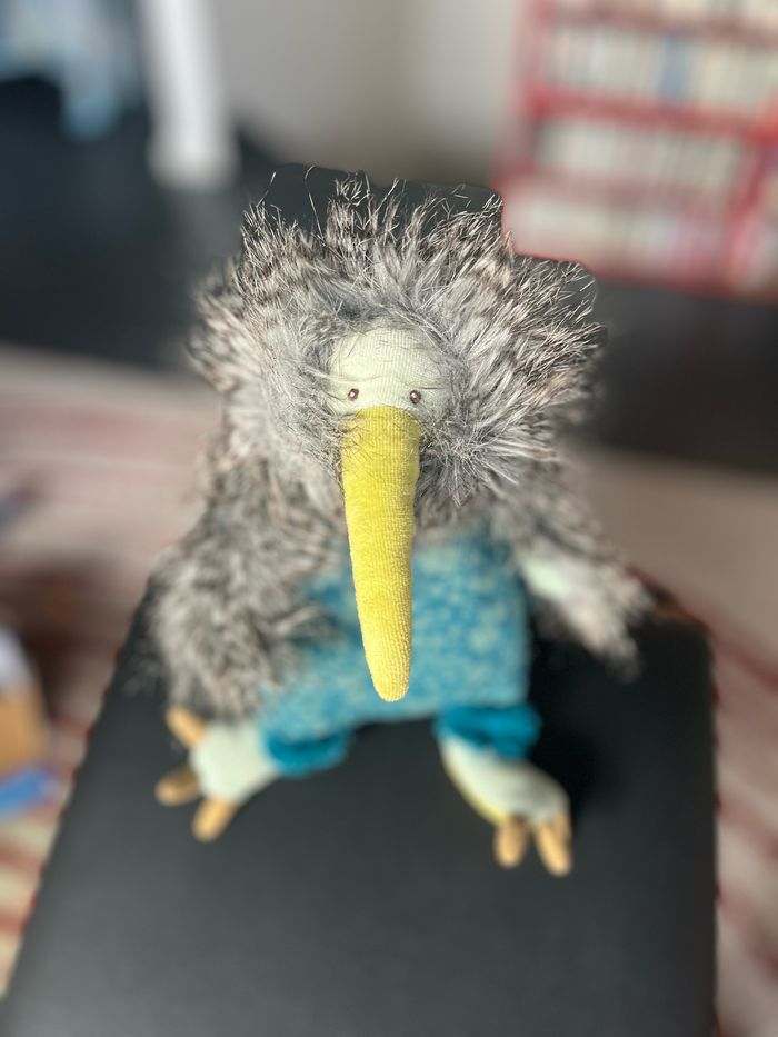 Peluche doudou Kiwi Moulin Roty