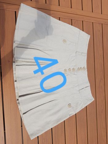Jupe plissée taille 40