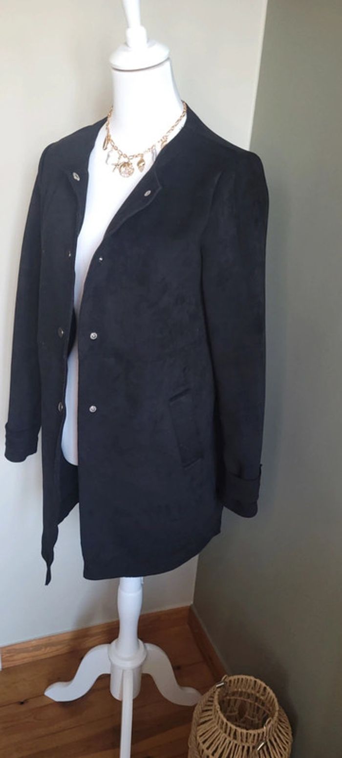 Jolie veste en suédine Orcelly Taille S Parfait état - photo numéro 3