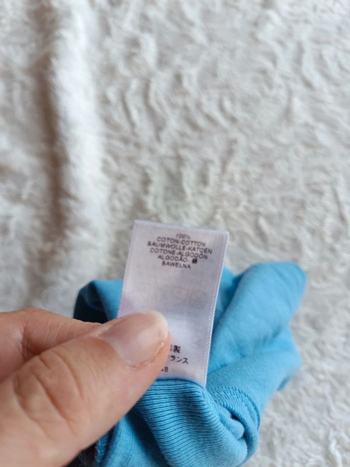 Lot de 2 bodies manches longues Garçon 6 mois Ours Petit bateau 100% coton - photo numéro 9