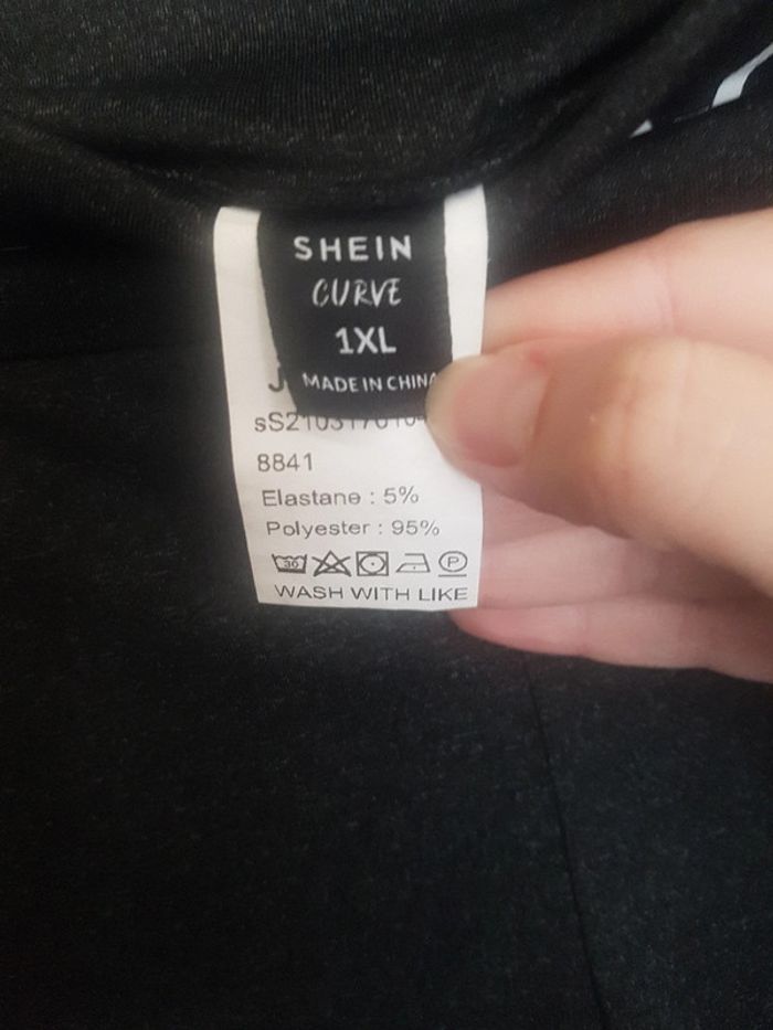 Legging gris chiner 1xl correspond a un 46 chez shein - photo numéro 3