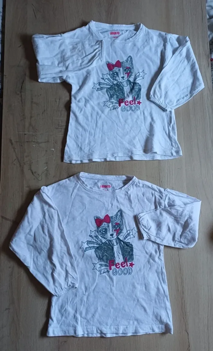 T-shirt chat liberto