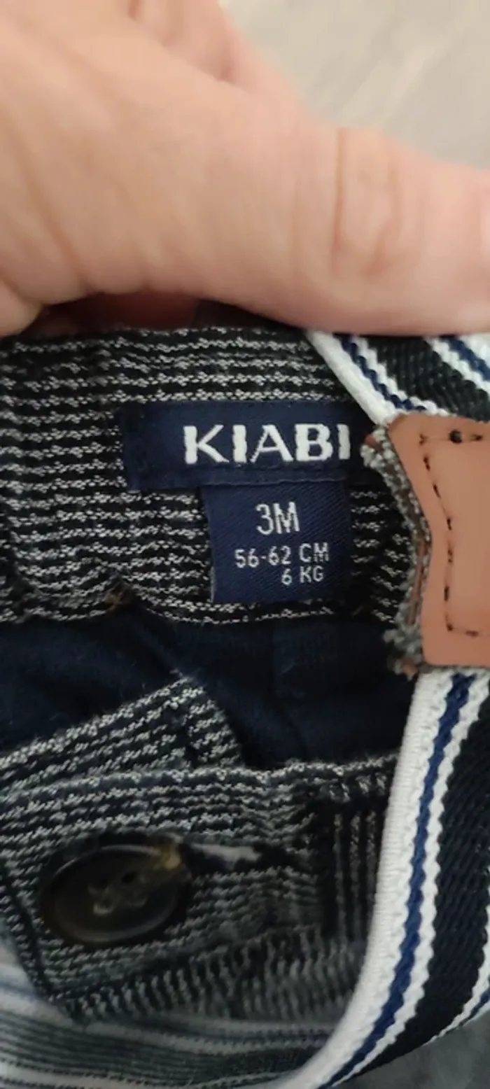 Pantalon bretelle Kiabi - photo numéro 3
