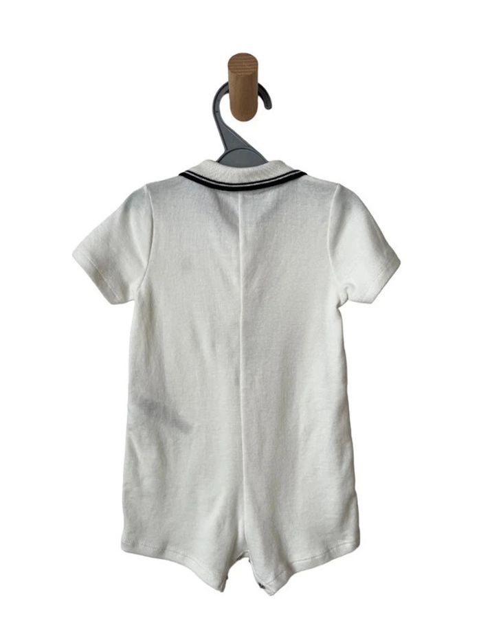 (NEUF) Combishort avec col polo - Petit Bateau 6 mois (67cm) - photo numéro 3