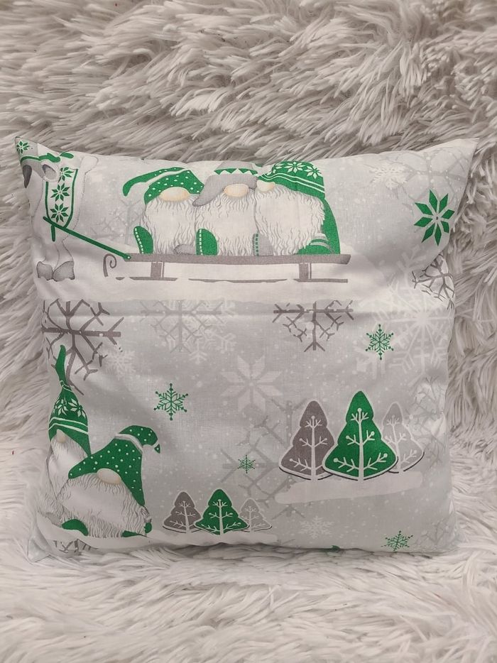Coussin de Noël fait main