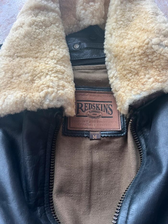 Blouson cuir Redskins Vintage - photo numéro 4