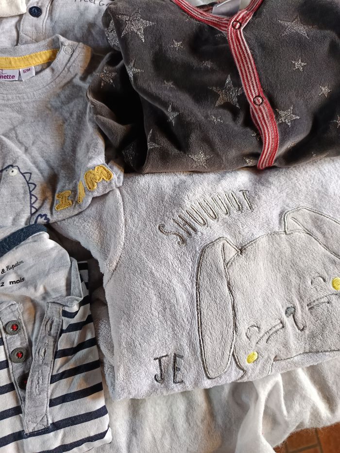 Lot de vêtements 12 mois garçons - photo numéro 3