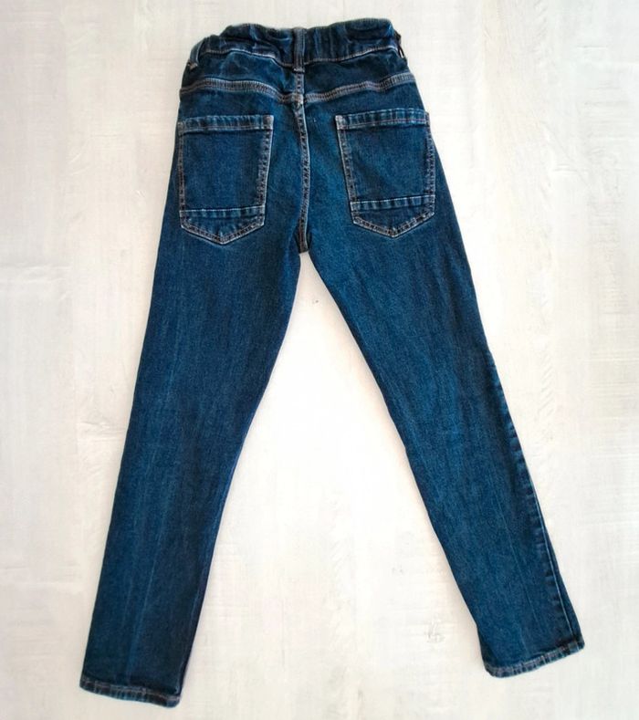 Jeans Kiabi - 10 ans taille 138-143cm - coton - bouton à pression - eco conception - photo numéro 3