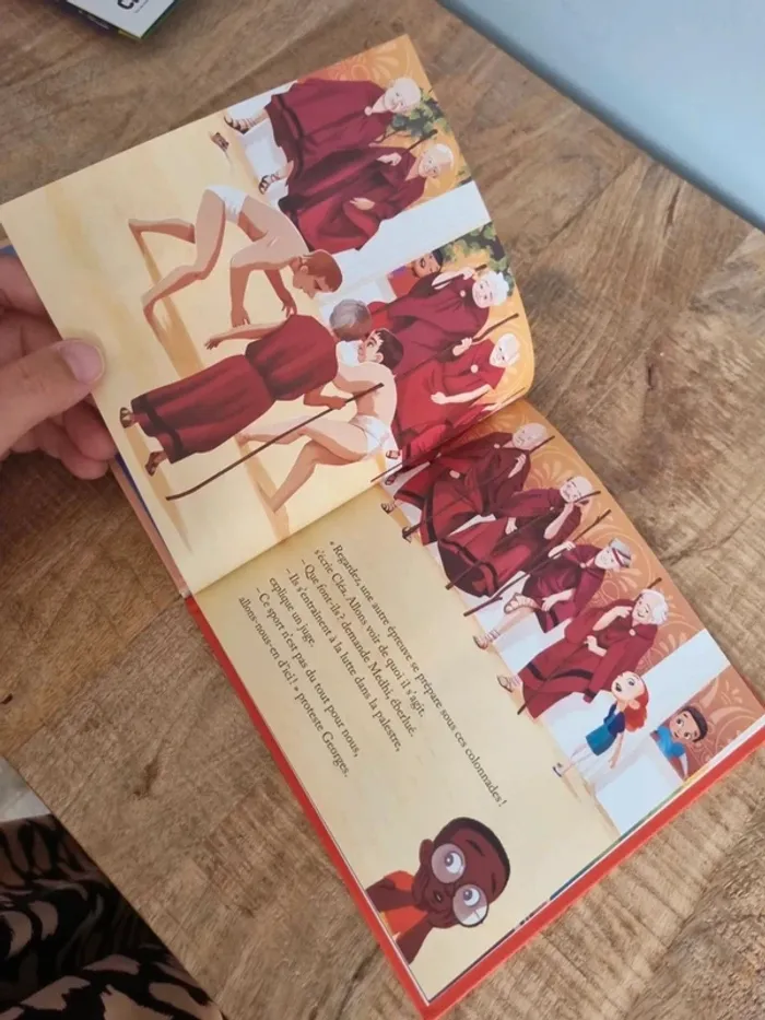 Livre enfant les jeux d'olympie - photo numéro 4