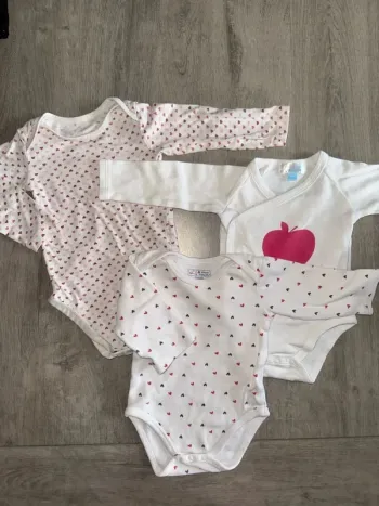 Lot de 3 bodies