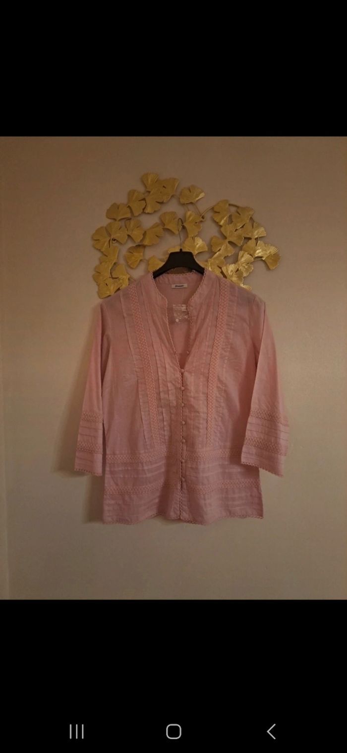 Blouse rose