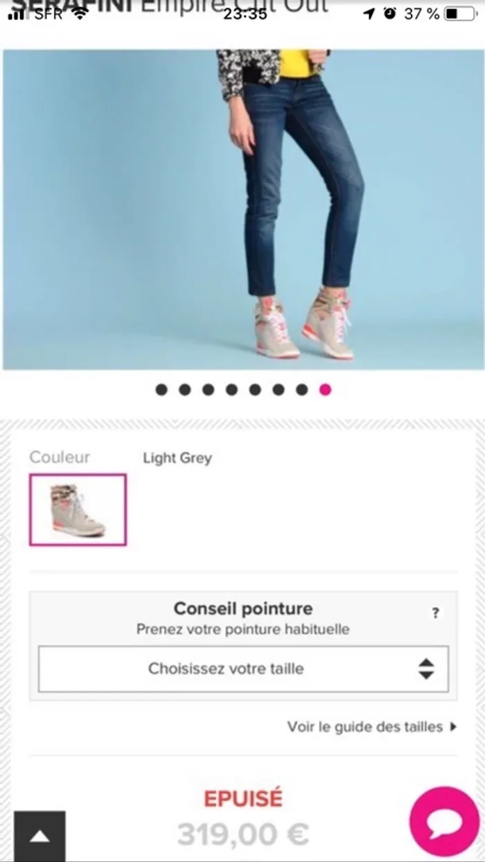 Sneakers Serafini pour l’été - photo numéro 2