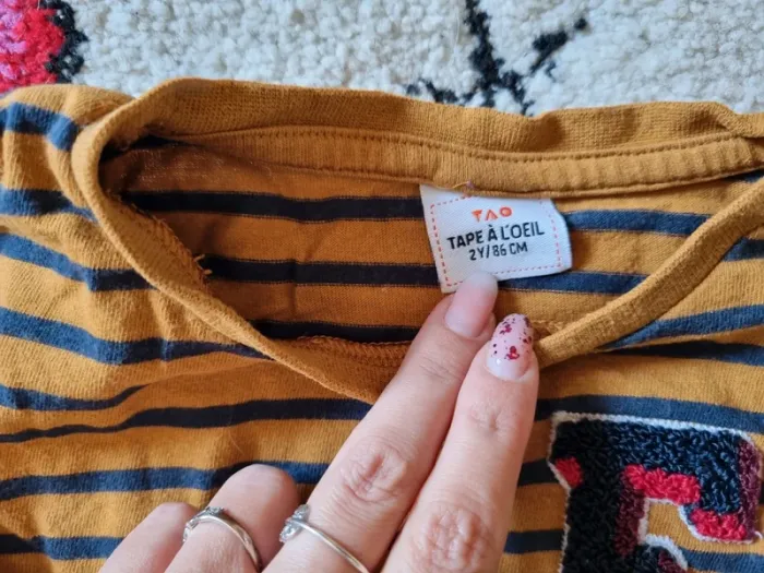 T-shirt manche longue, 2 ans TAO - photo numéro 2