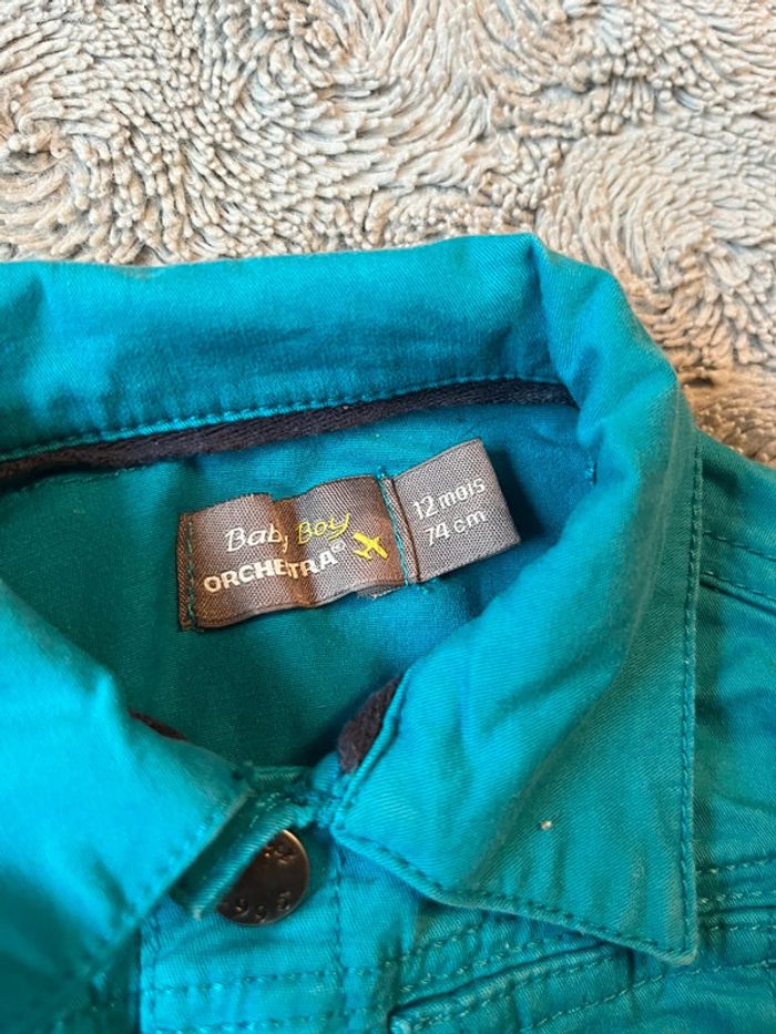 Veste en jean 12 mois - photo numéro 3