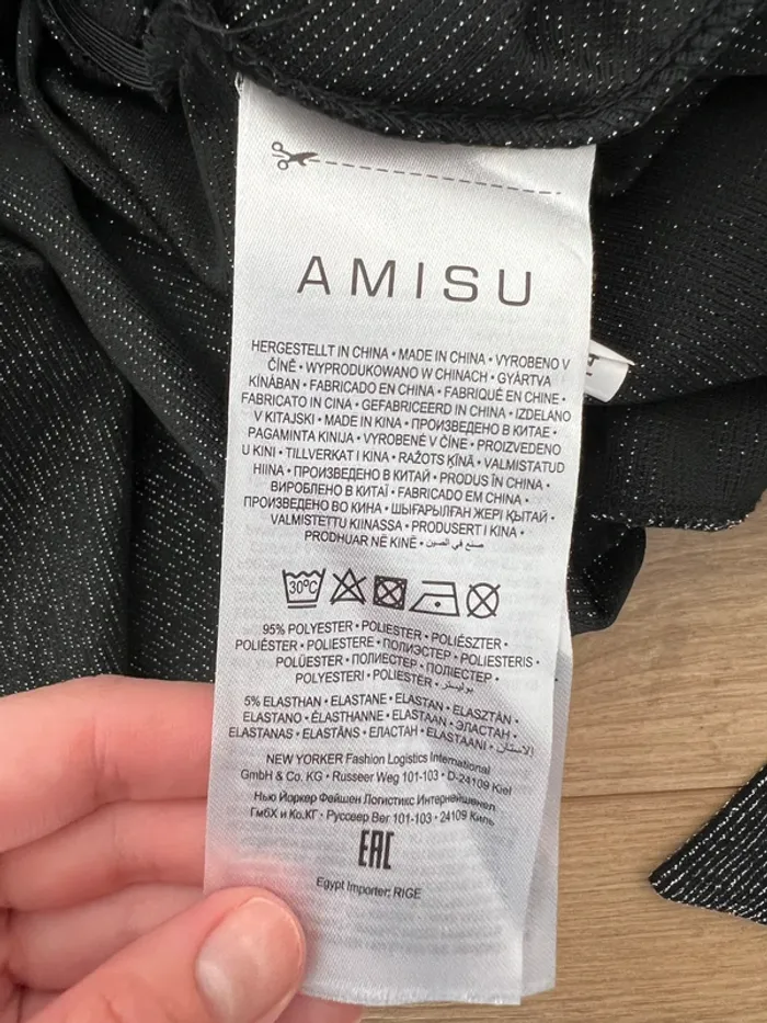 Haut col V femme Amisu - photo numéro 6