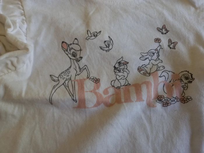 Tee-shirt MC Bambi 12 mois - photo numéro 3