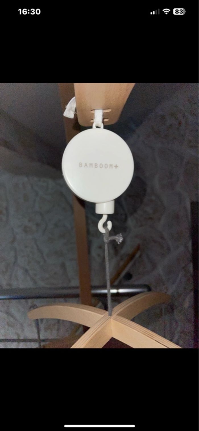 Lit à barreaux stokke mini+matelas,voile de lit mobile drap - photo numéro 10