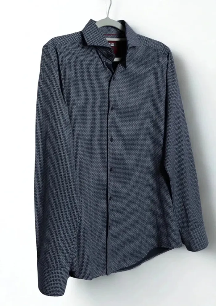 Chemise bleu coupe slim Georges Rech Taille M - photo numéro 3