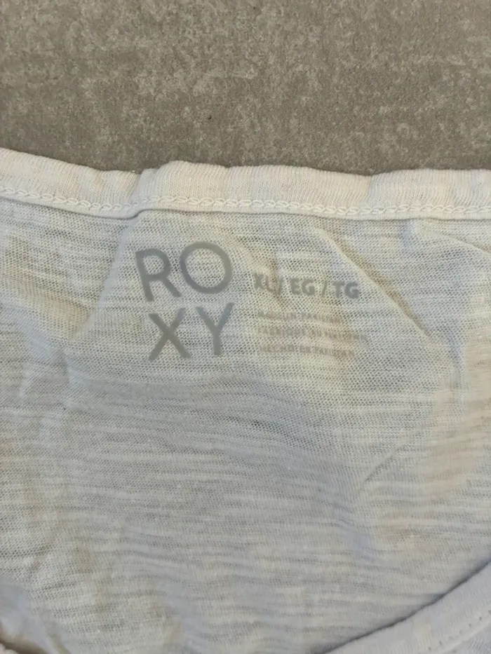 Débardeur blanc cassé roxy - photo numéro 2