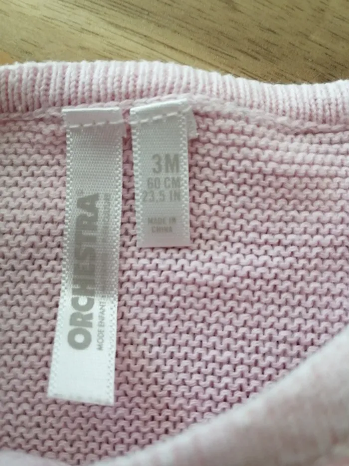 Gilet orchestra rose - photo numéro 4