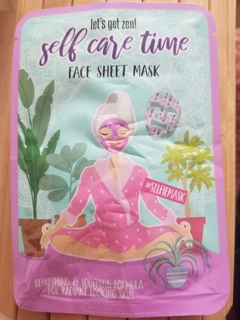 Masque visage rafraîchissant