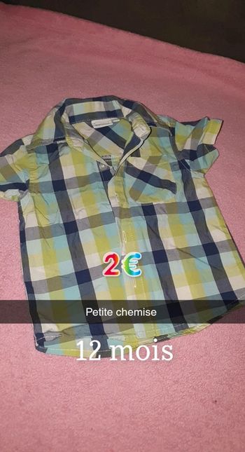 Chemise garçon influx