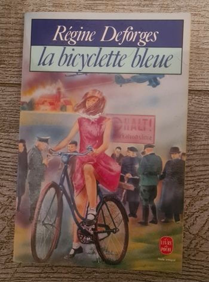 Livre: La bicyclette bleue de Régine Deforges