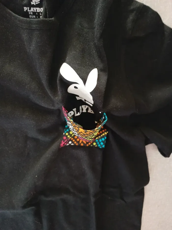 Haut pyjama playboy - photo numéro 2