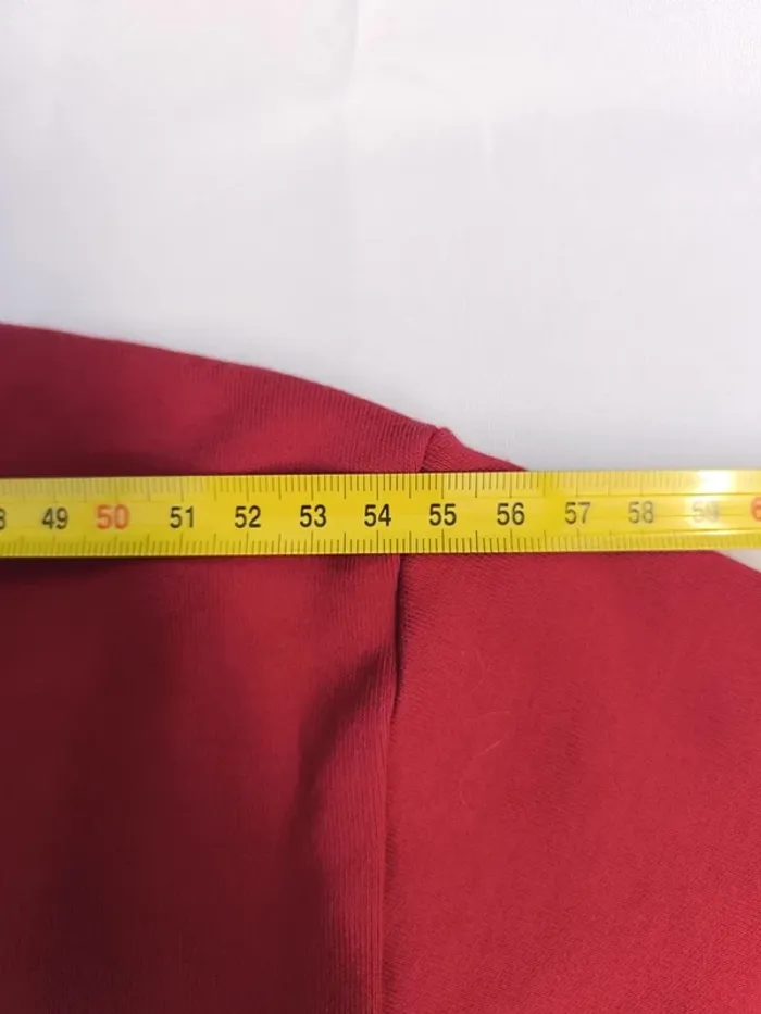 Magnifique Sweat homme polo golf taille L rouge logo bleu marine excellent état - photo numéro 11