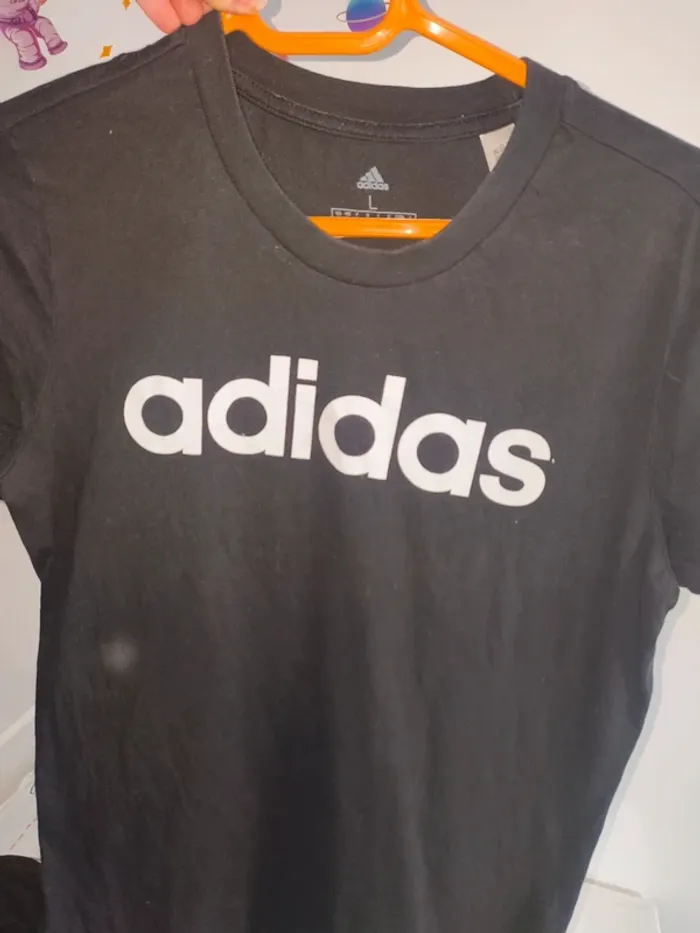 T-shirt adidas femme taille L excellent état - photo numéro 2