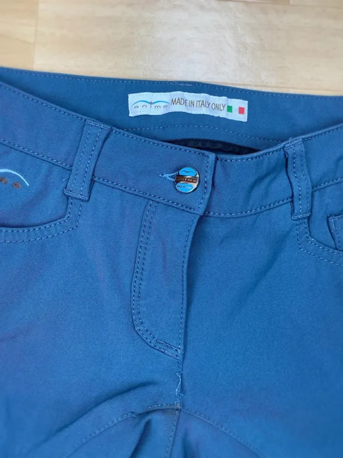 Pantalon d’équitation Animo gris-bleu – Taille 34 – Très bon état - photo numéro 9