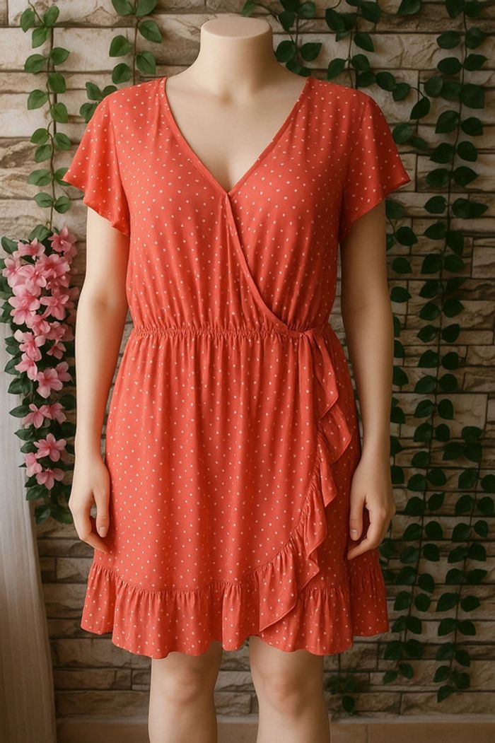 🌸Robe legere Ete a pois Camaieu Taille 38 🌸