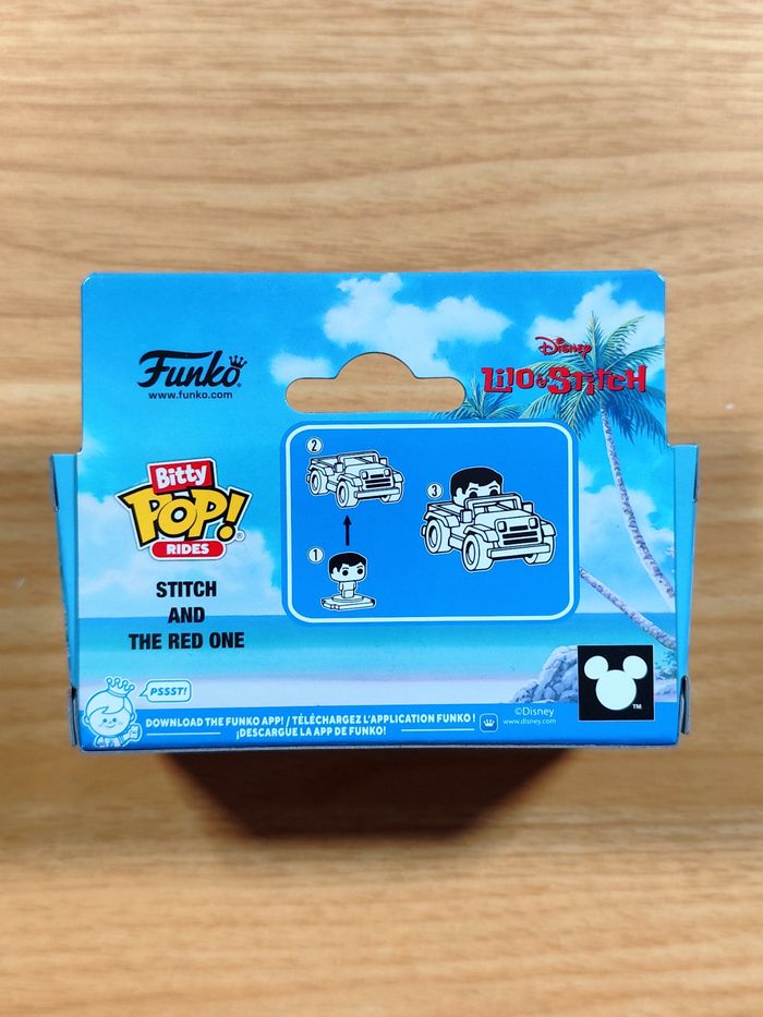 Funko Bitty Pop! Rides - Stitch and The Red One - photo numéro 4