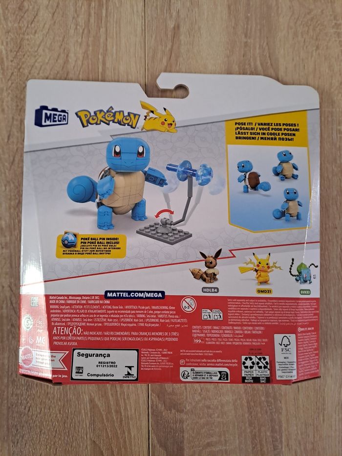 Méga pokemon neuf carapuce - photo numéro 2