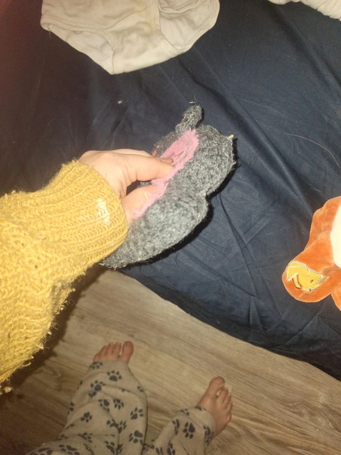 Chausson souris taille 18 - photo numéro 3