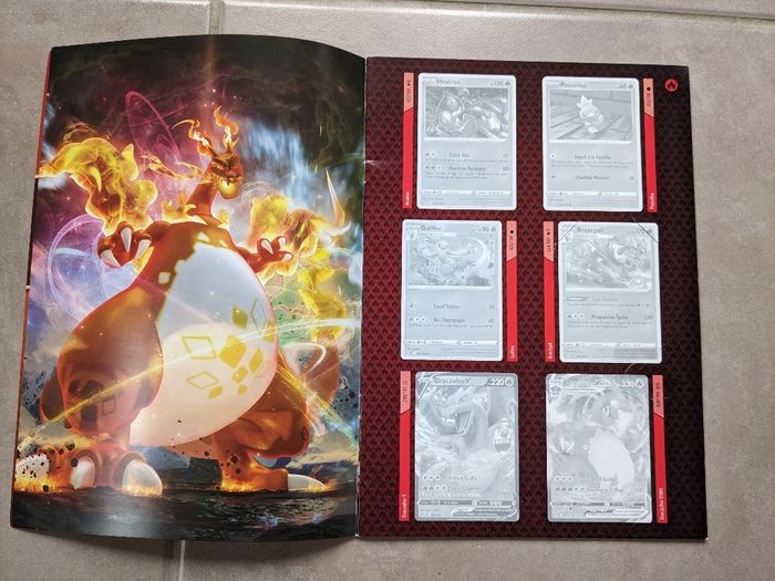 Livre / album de collection pour mettre cartes Pokémon Epée et bouclier Tenèbres embrasées - photo numéro 2