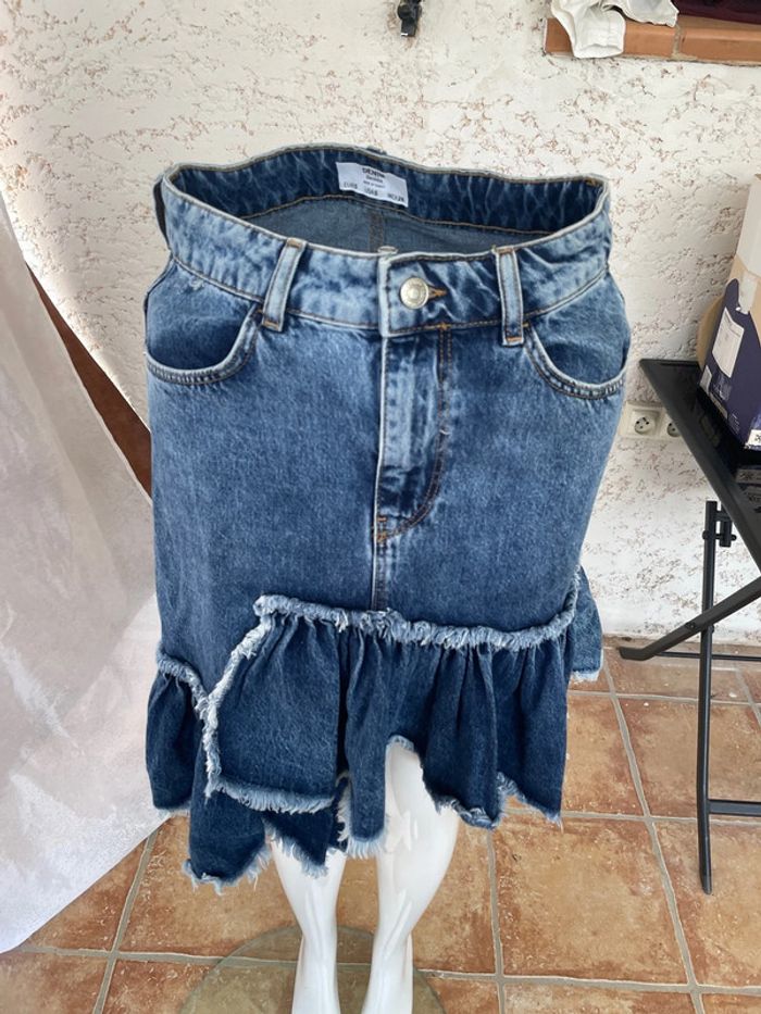 Jupe en jean de la marque Bershka - photo numéro 2